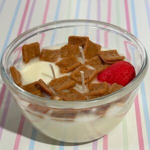 9 oz 3 Wick Cinnamon Toast Crunchies Cereal Bowl Candle